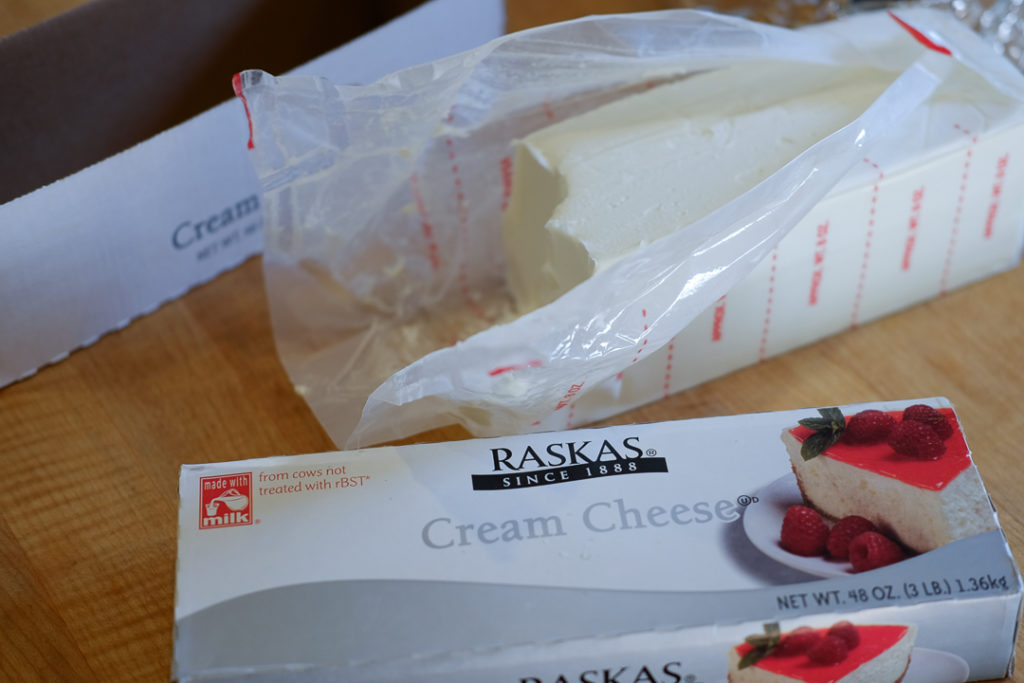 コストコのクリームチーズ
