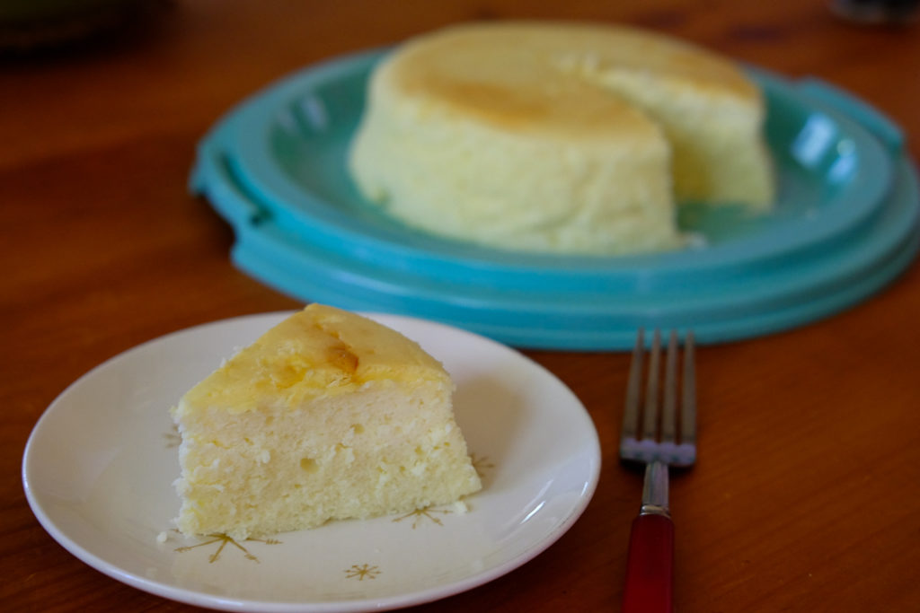 スフレチーズケーキ