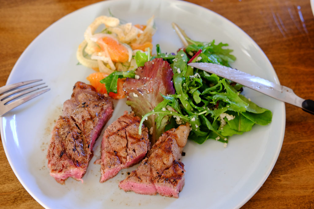 Tボーンステーキディナー