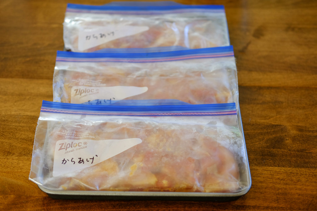 から揚げ３回分