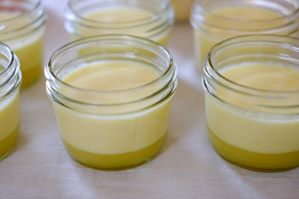 二層のオレンジゼリー