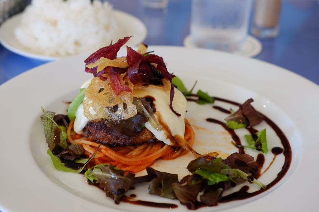 アグー豚のハンバーグ