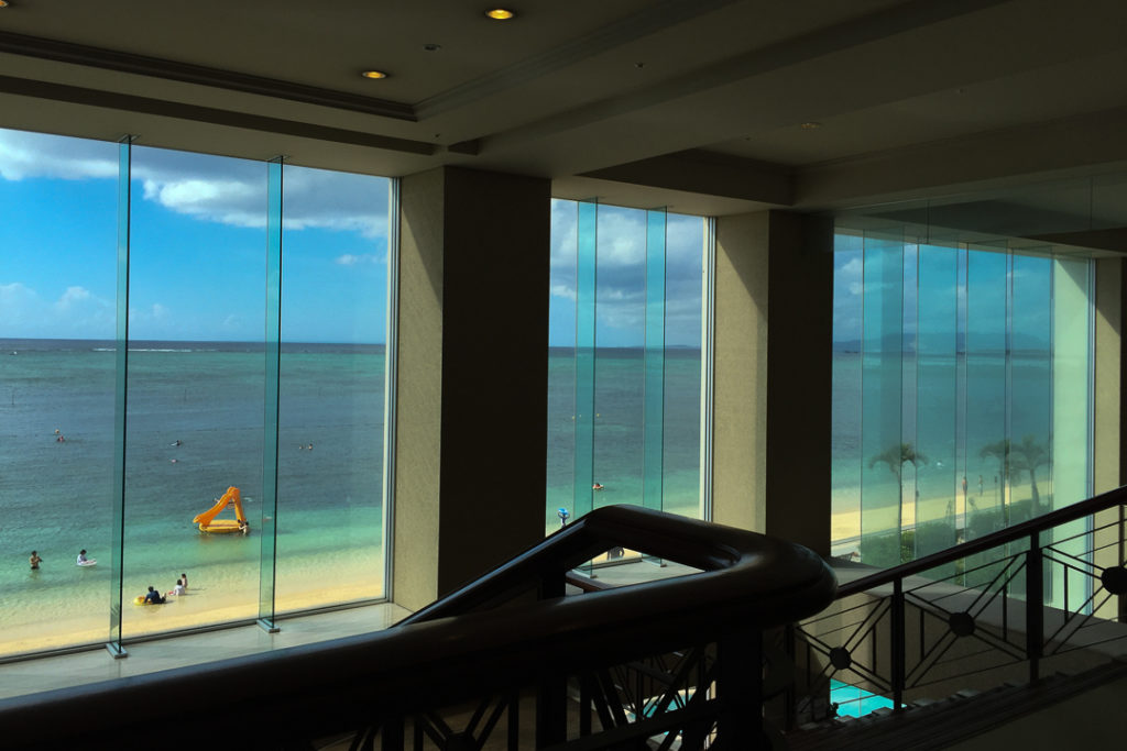 ロビーフロアからの眺め