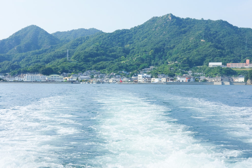 ボートが出発しました