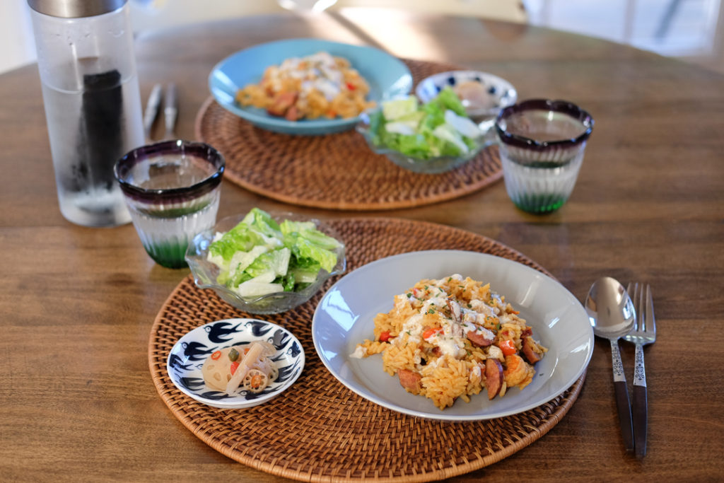 ジャンバラヤのごはん