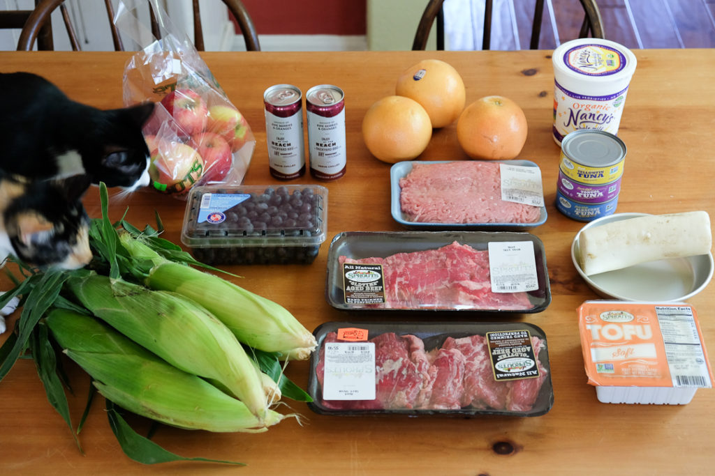 スプラウトマーケットでの買い物