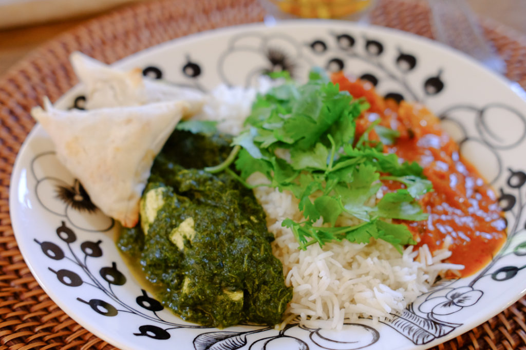 二種類のカレー