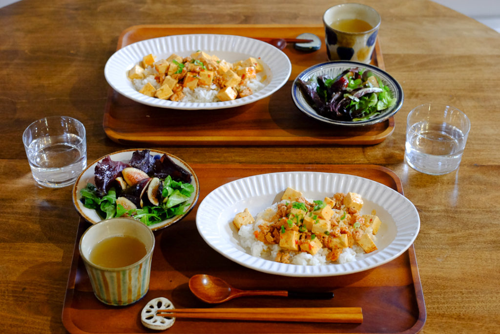 簡単、四川風麻婆豆腐