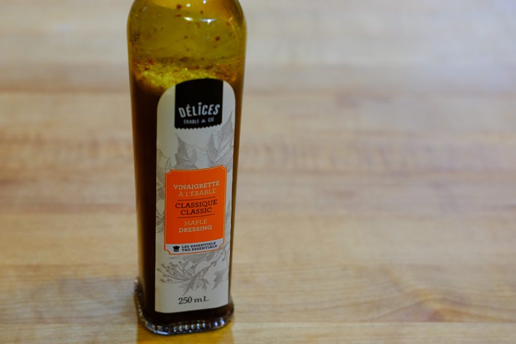 メープルシロップドレッシング
