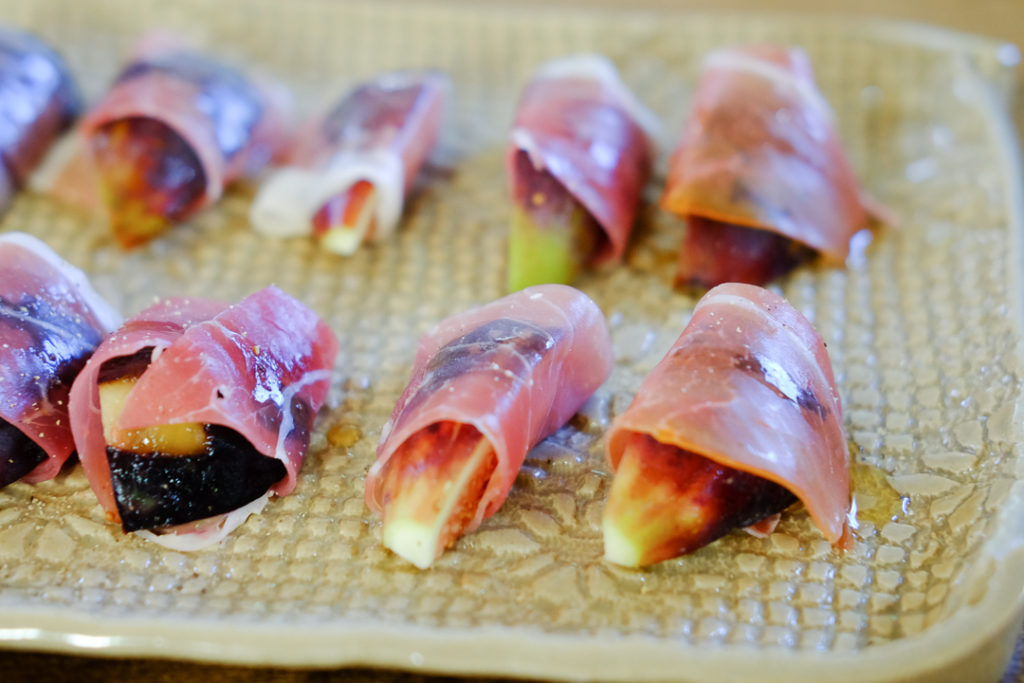 いちじくの生ハム巻き