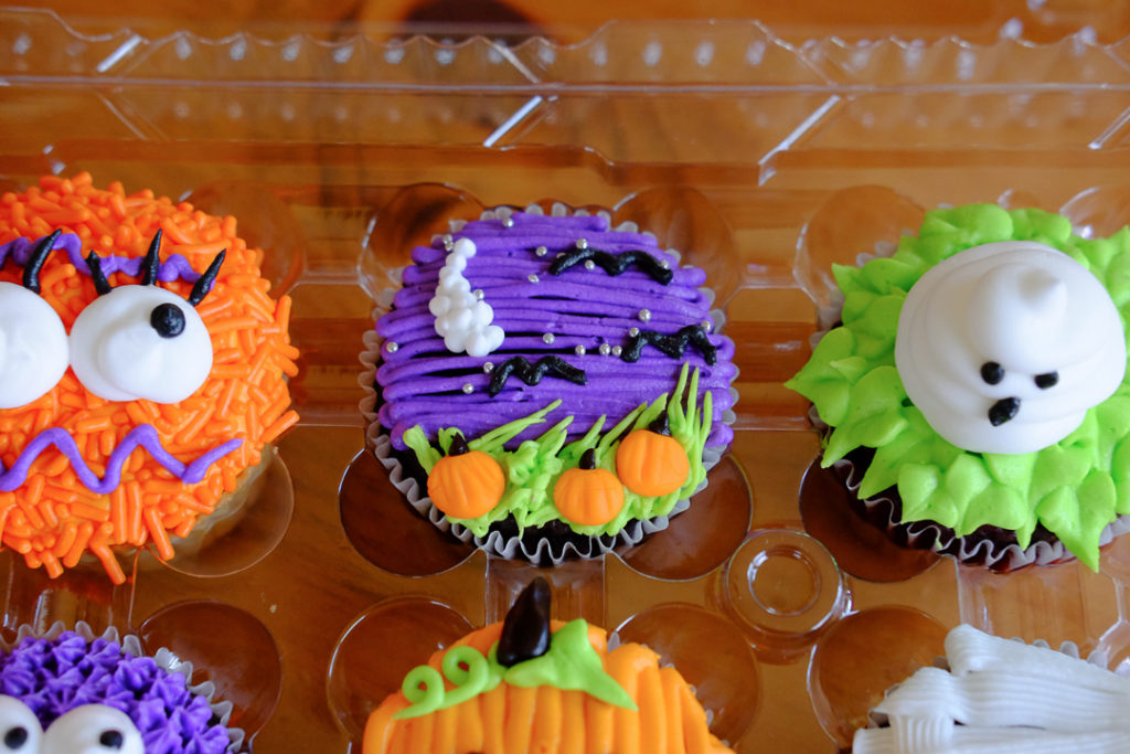 パンプキンパッチと夜空