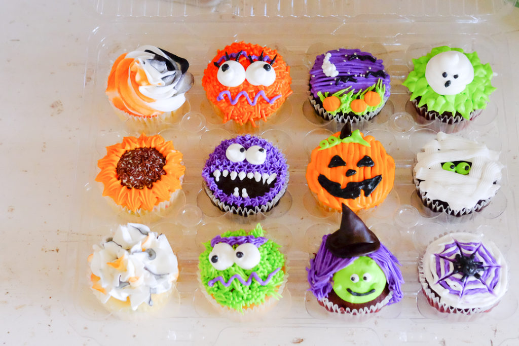 ハロウィーンカップケーキ