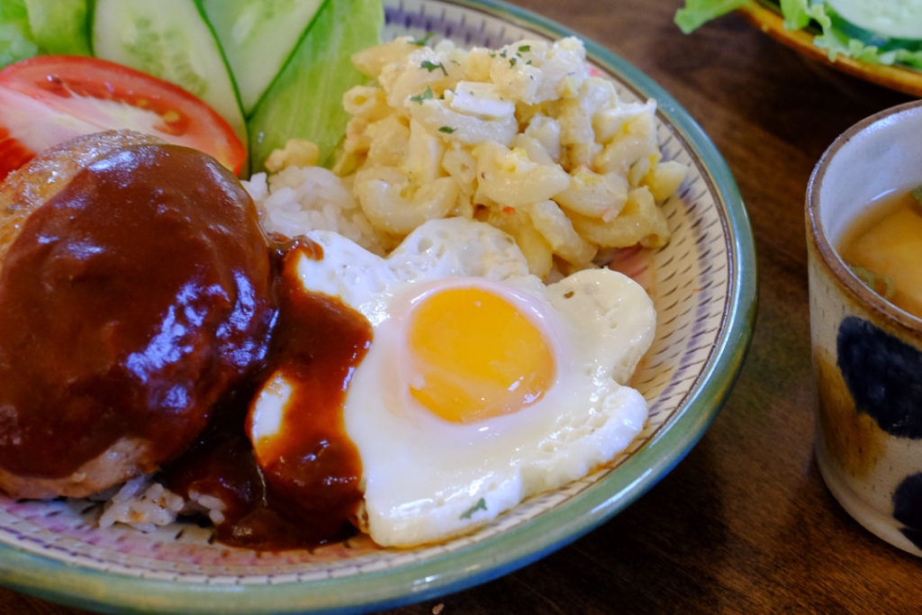 花形の目玉焼き