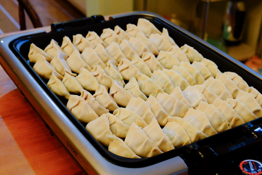 ホットプレートで