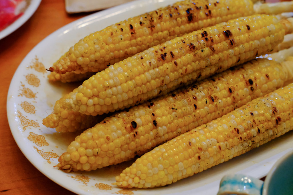 焼きトウモロコシ