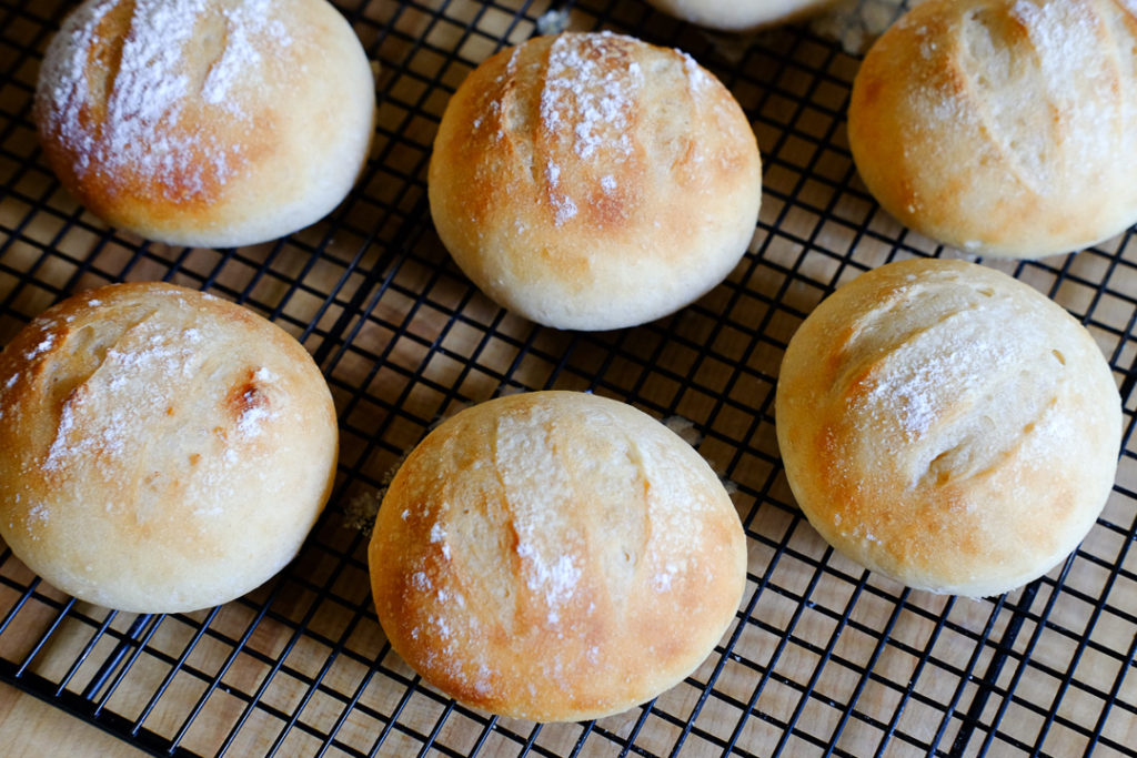 あっさり丸パン