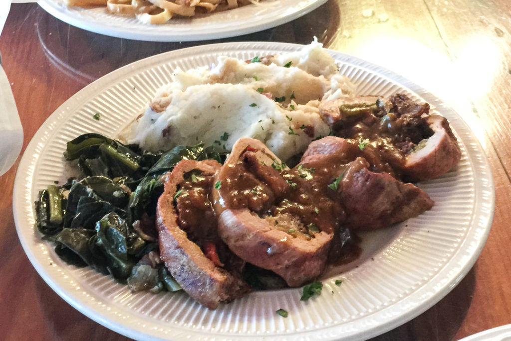 チョリソー詰めポーク