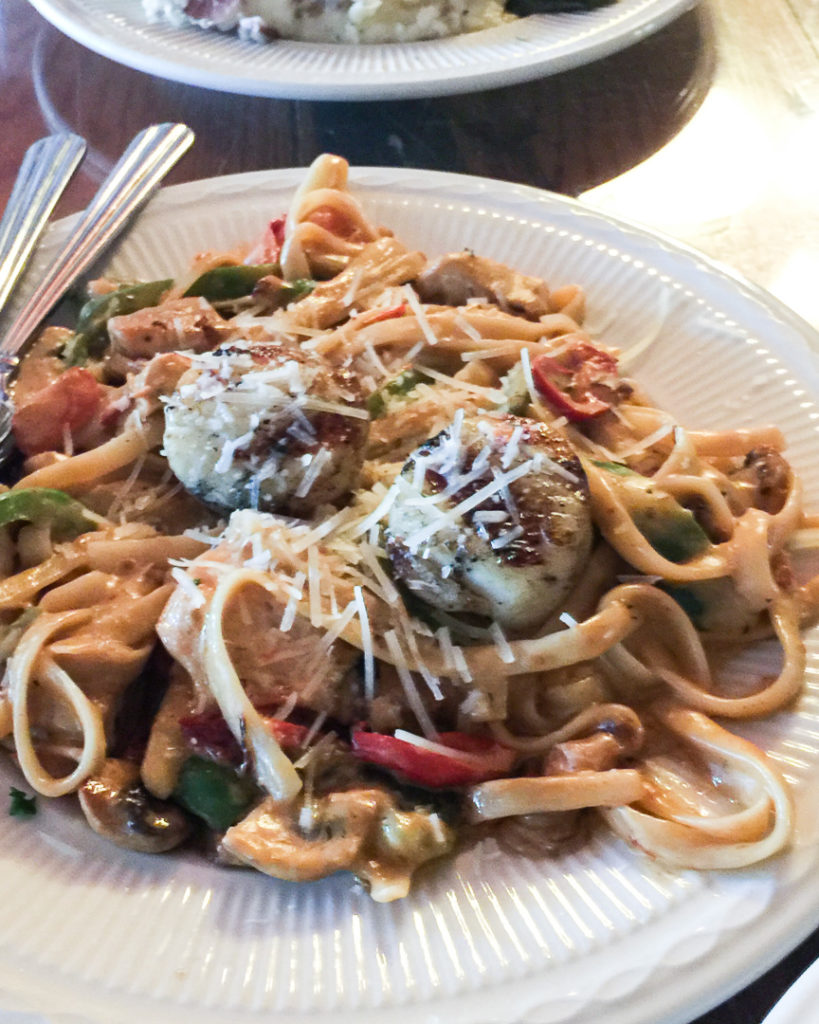 シーフードパスタ