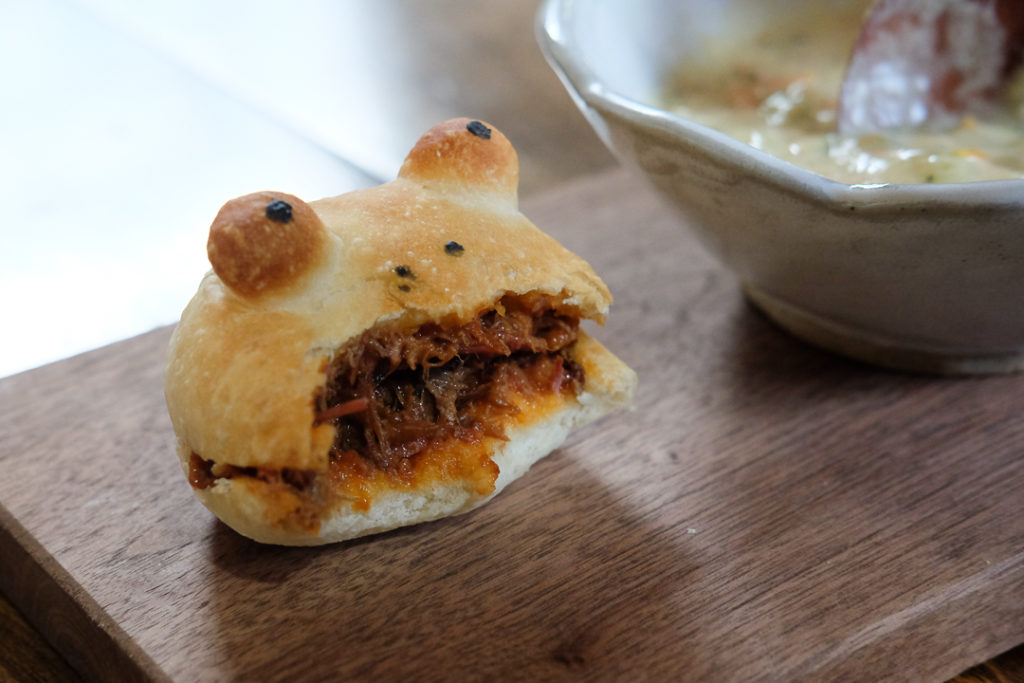 食べられかけ、はホラー？