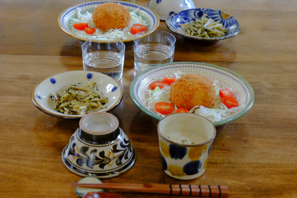 スコッチエッグの献立