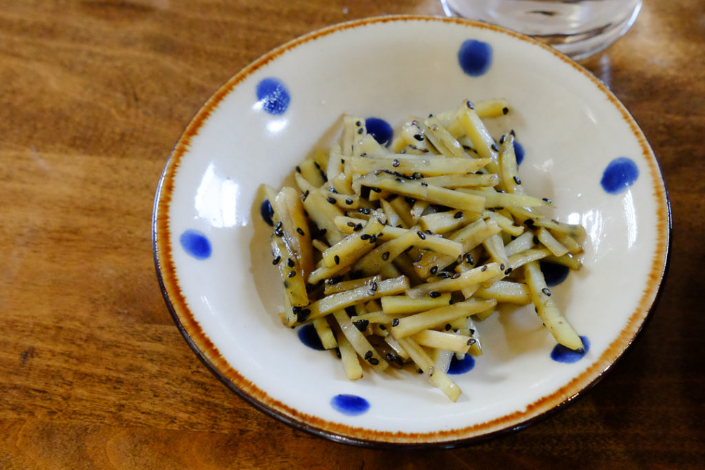 さつまいものきんぴら