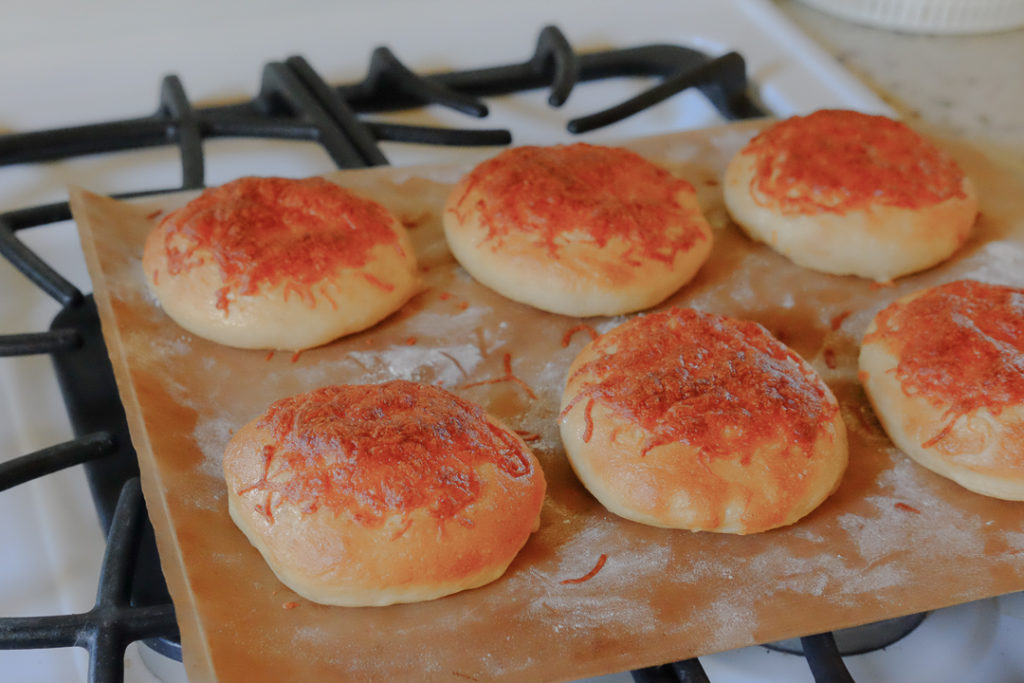 チーズベーグル、出来た！