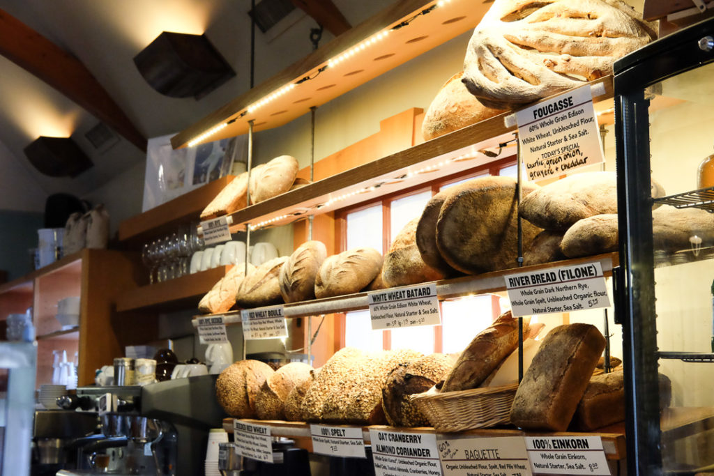 おいしそうなパンがずらり