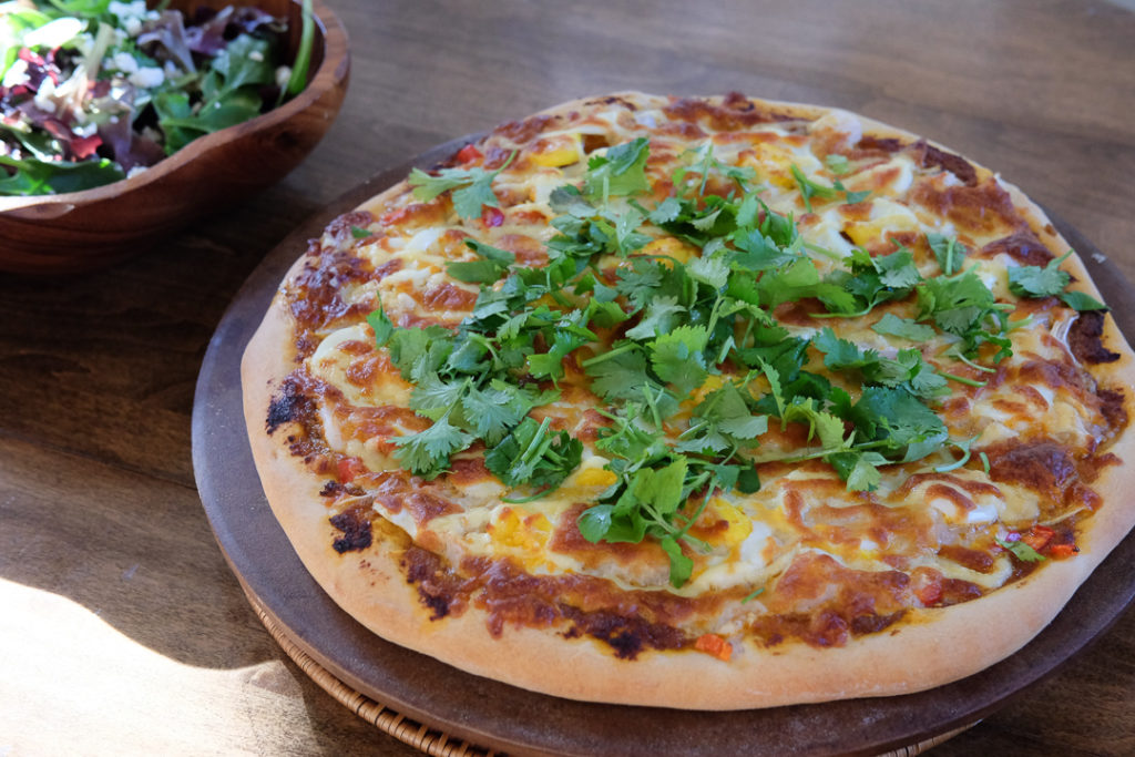 パクチーたっぷり乗せ