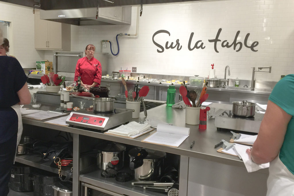 Sur La Table クッキングクラス