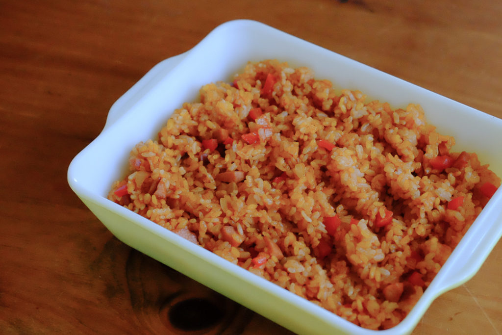 オムライス用のケチャップライス