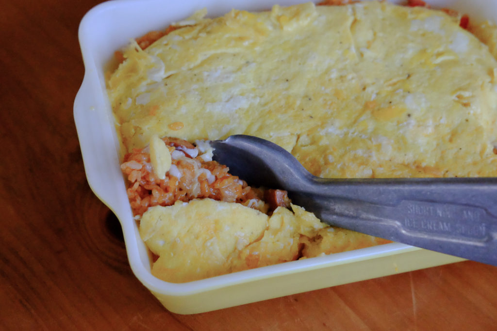 スコップオムライス