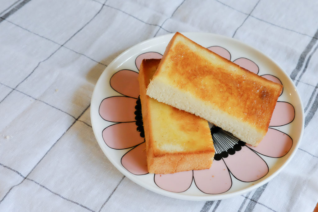 トーストにしてみた♪