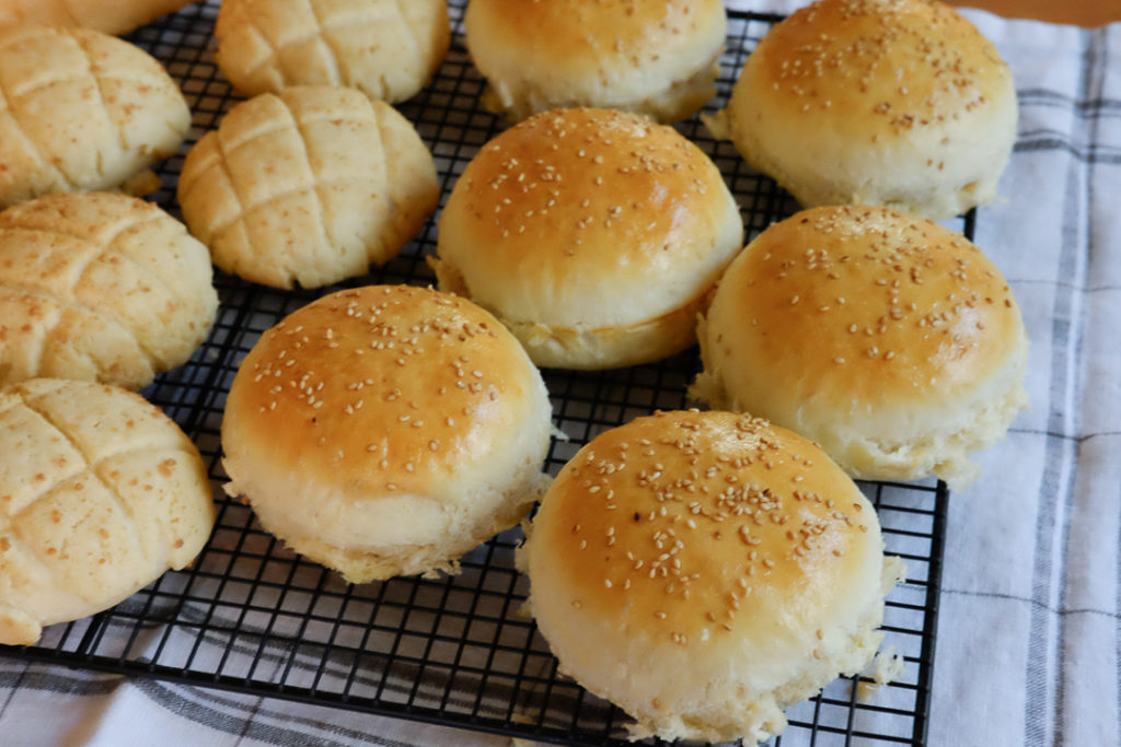 手作りバーガーバンズ