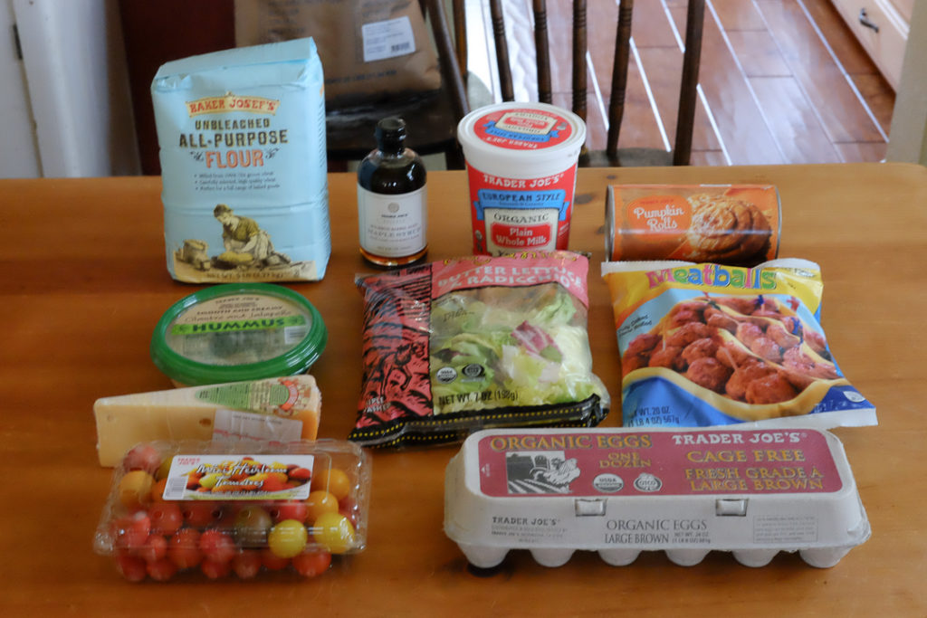 トレジョでのお買い物