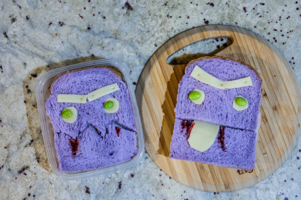 ハロウィンサンドイッチ