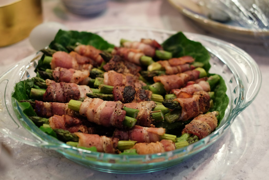 アスパラのベーコン巻き