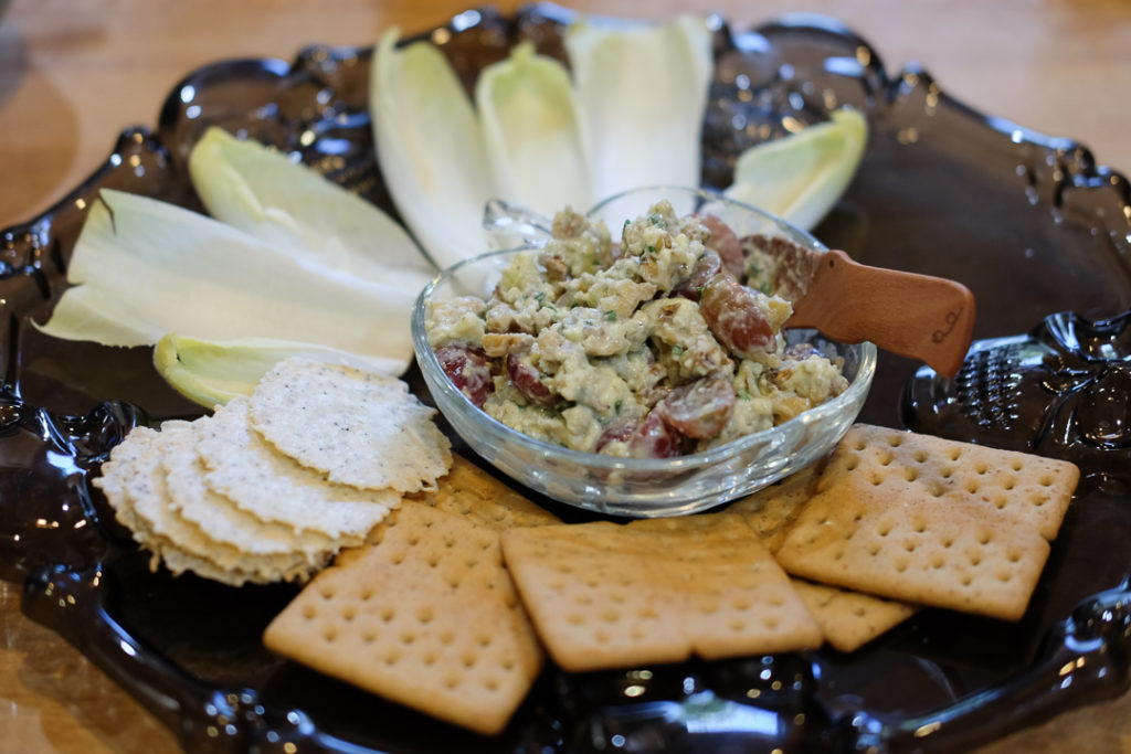 ぶどうとブルーチーズのサラダ