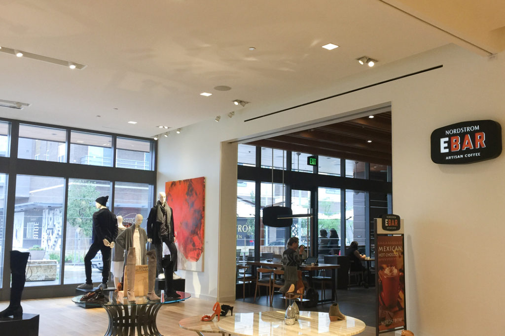 ノードストロームのカフェ