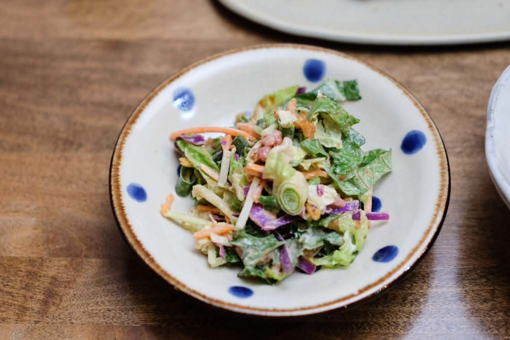 BBQ風味のチョップドサラダ