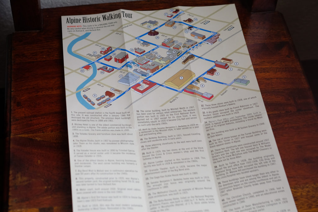 ウォーキングツアーマップ