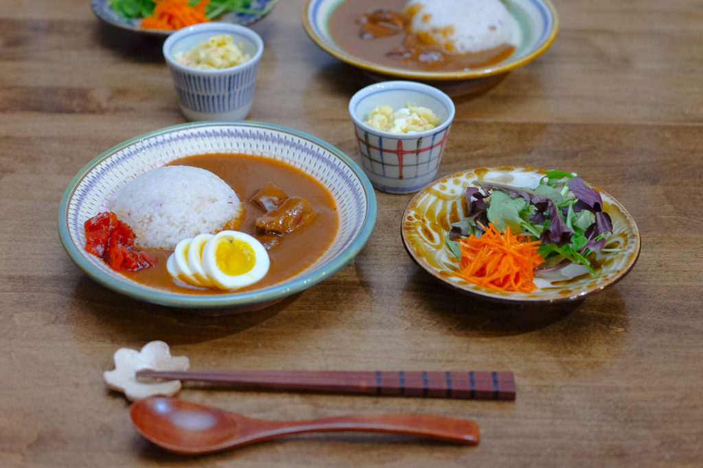 カレーハウス風のカレー