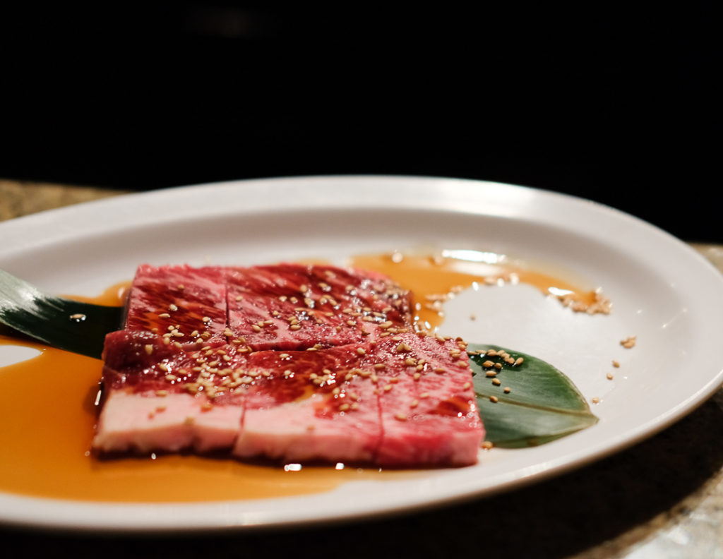 サービスのお肉