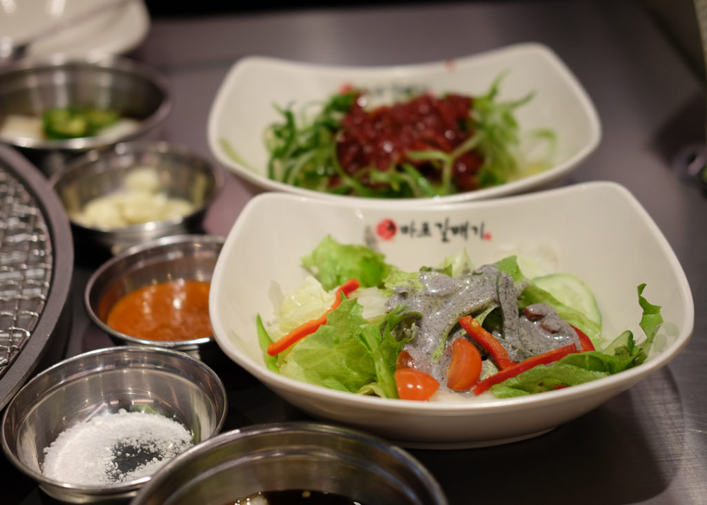 サラダとナムル