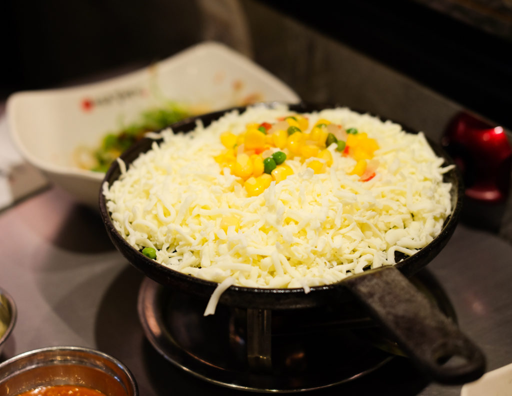 サイドのチーズ