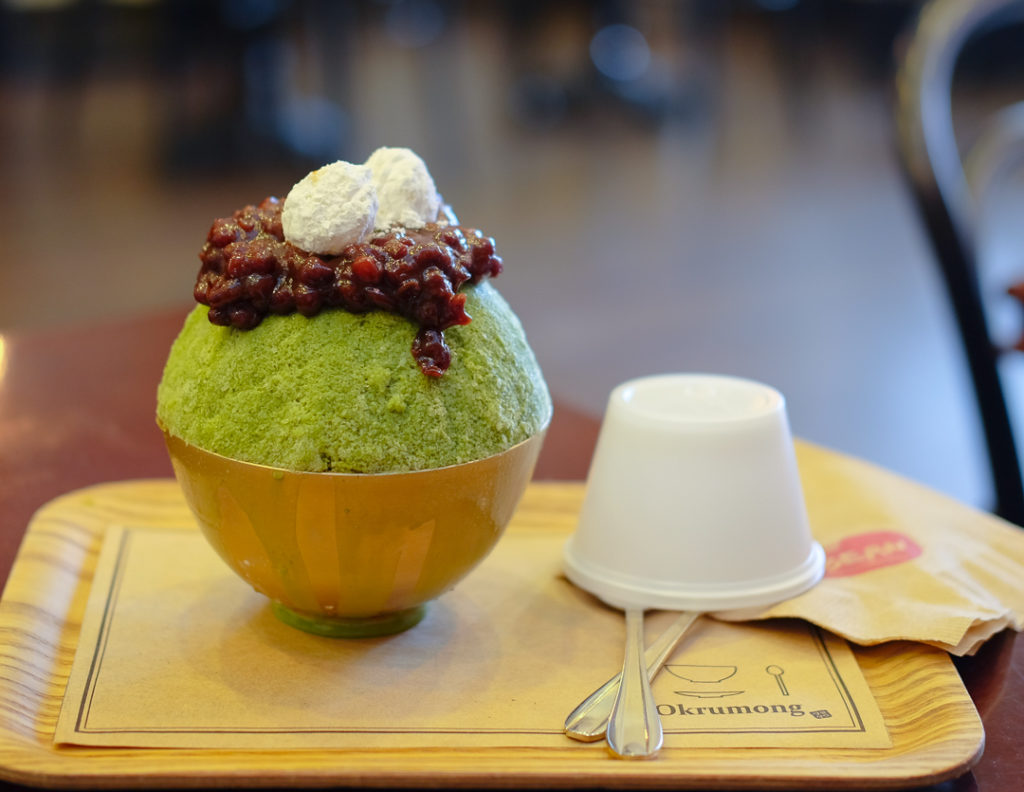 抹茶とあずきのパッピンス