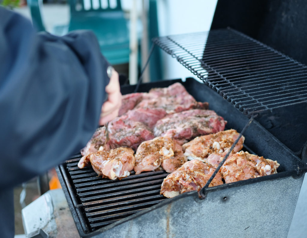 ジャークチキン＆ポーク