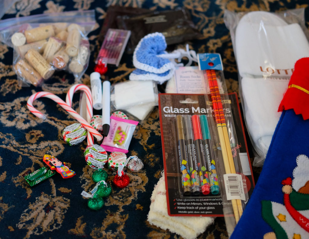 ストッキングの中身