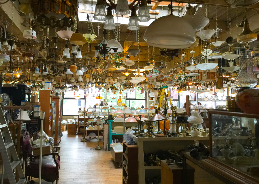 照明の品ぞろえがすごい