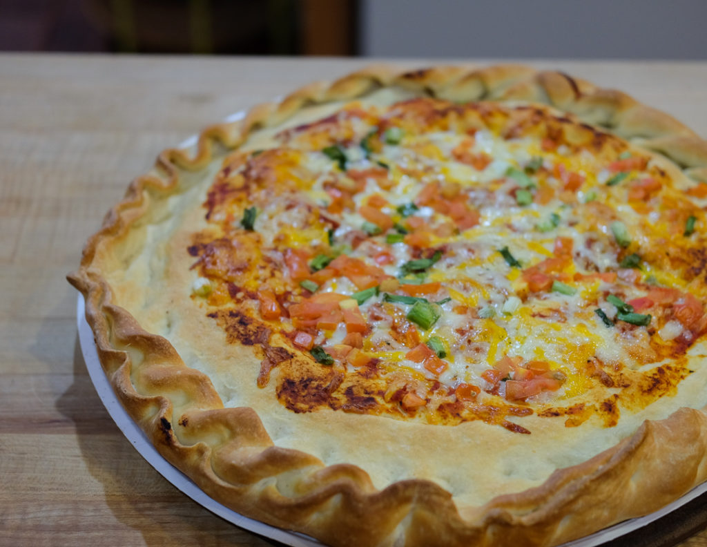 スタッフドピザ