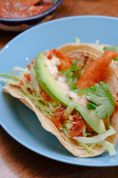 絶品シュリンプタコス